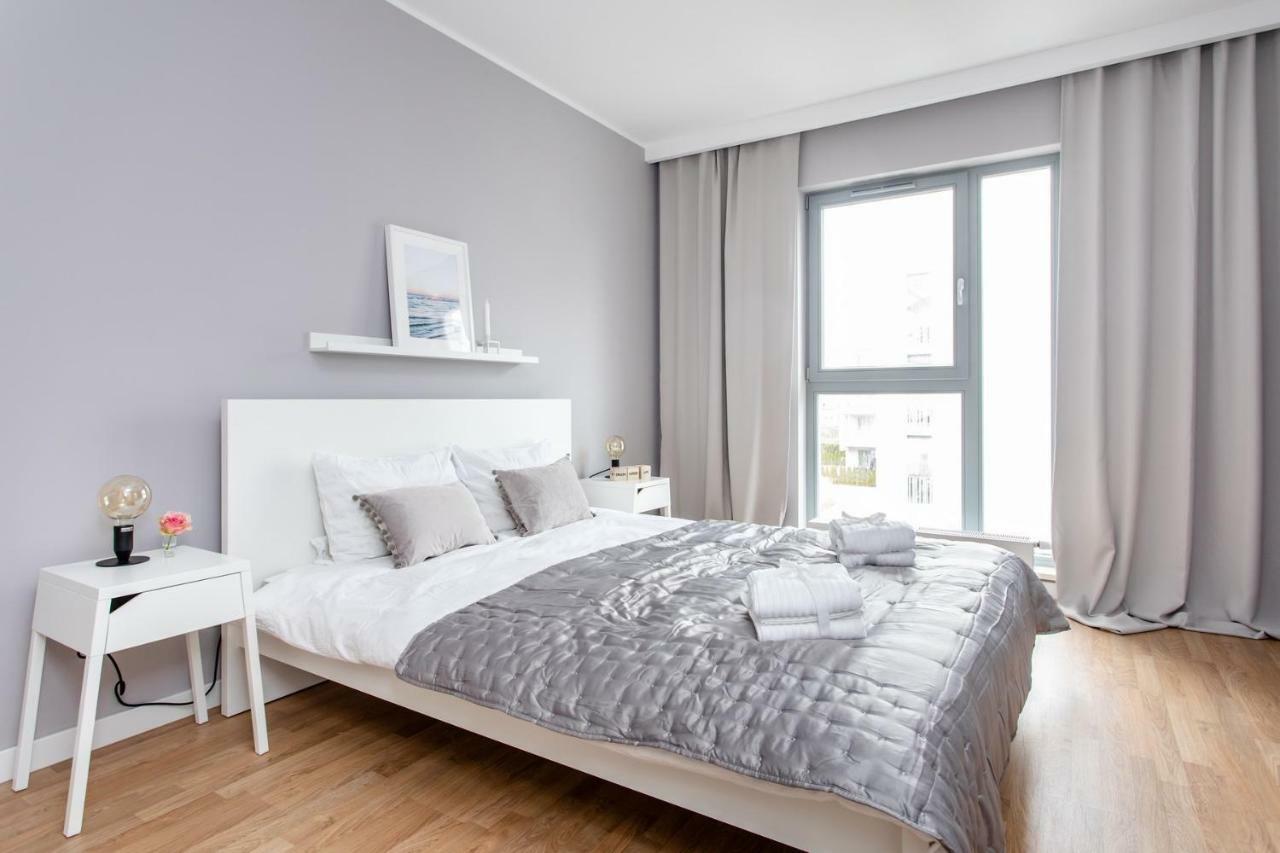 Seaside Beach 150M Do Plazy - Parking - Praia Apartments - Polsat Ergo Arena Plus กดัญสก์ ภายนอก รูปภาพ